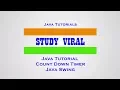 Java GUI - Count Down Timer Java Swing Using Netbeans