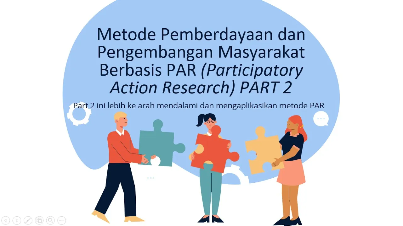 Participatory Action Research (PAR) Part 2 | Mata Kuliah Metodologi Pemberdayaan Masyarakat