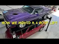 How to Move a 4 Post Lift