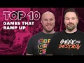 Top 10 Games That Ramp Up