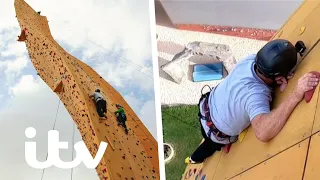 Bradley Barney Climb The Tallest Climbing Wall In The World Bradley Barney Walsh Breaking Dad