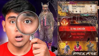 LAS 7 CUENTAS que llevan AÑOS ABANDONADAS en FREE FIRE 😱