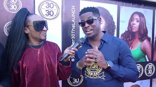 teni seyi arowolo lily afe funnybone denrele and others at wanneka 30 30 hair launch