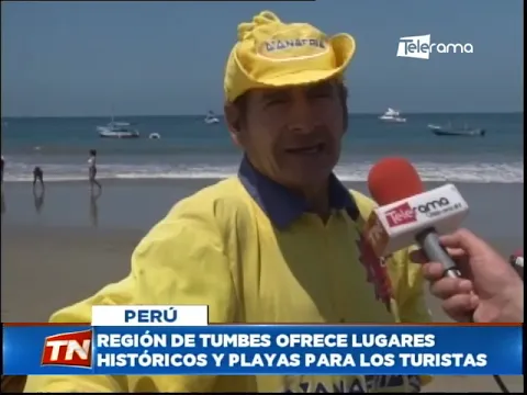 Región de Tumbes ofrece lugares históricos y playas para los turistas