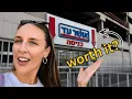 An American shops at the Costco of Israel for the first time