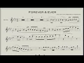 Download Lagu Forever \u0026 Ever (Backing track and sheet music for saxophone)