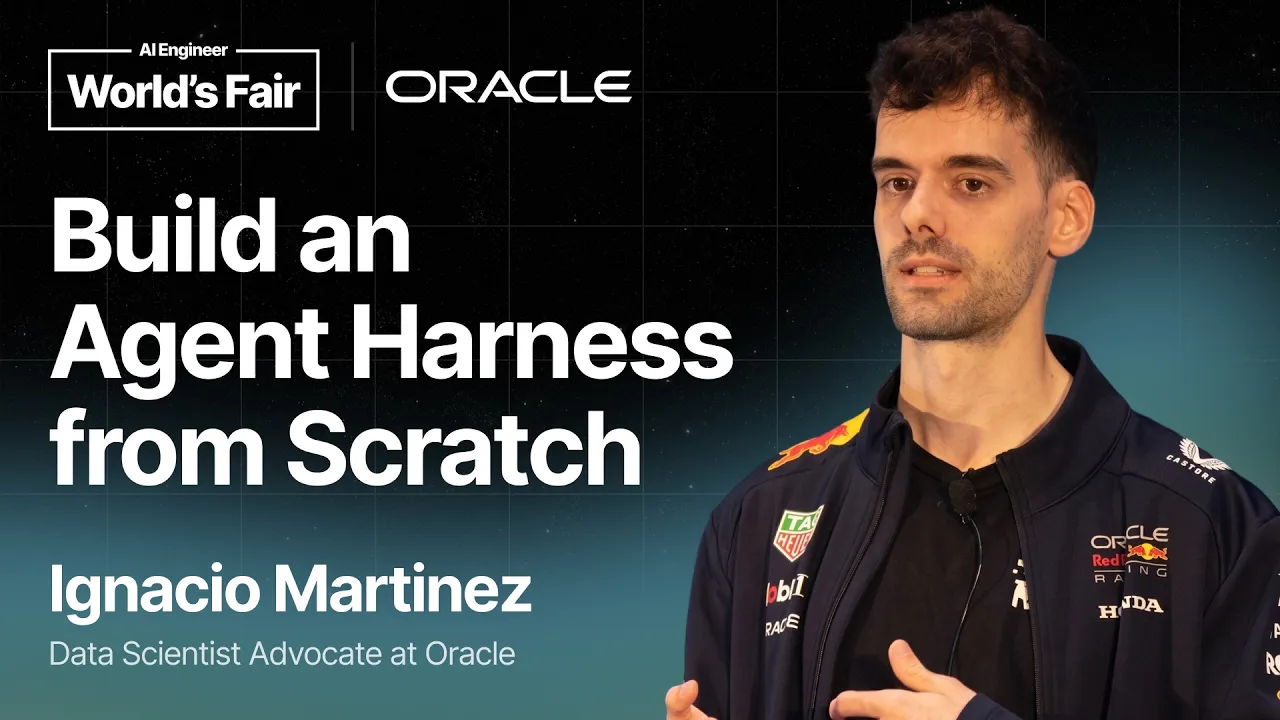 Total Recall: Agent Memory and Harness Engineering — Ignacio Martinez, Oracle: video thumbnail