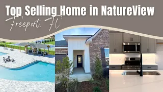 381 225 Full Home Tour 3 Bed 2 Bath 1 858 Sqft NatureView Freeport l New Construction