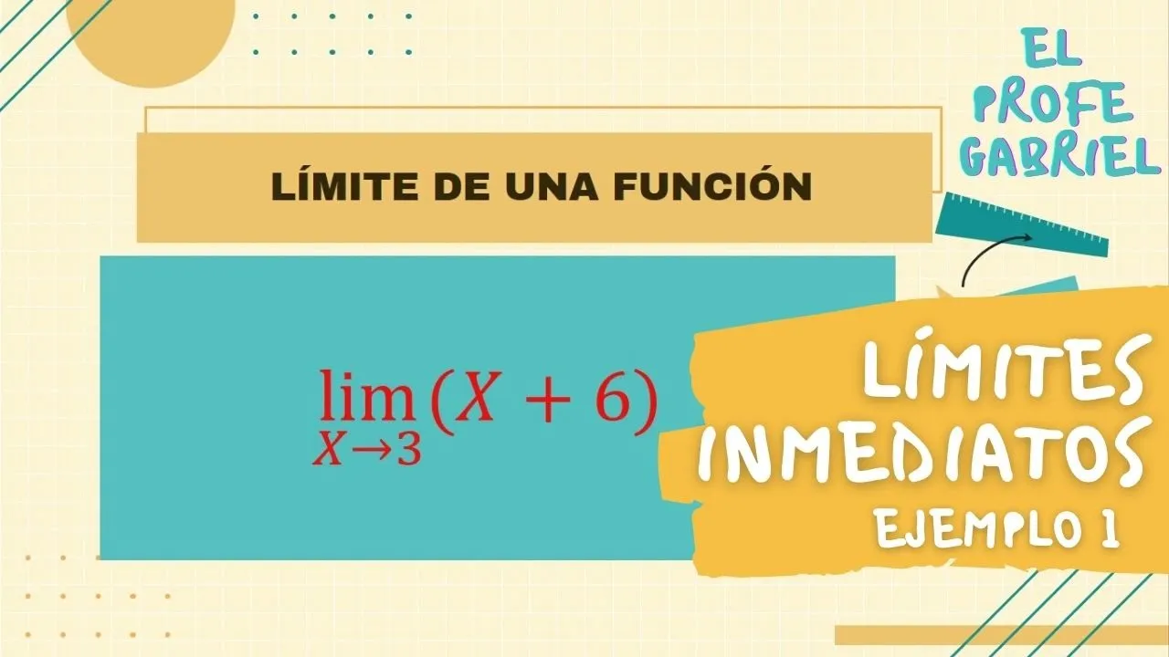 Límites Inmediatos. Ejemplo 1.