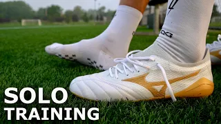 ASMR Solo Training Session In Mizuno Morelia Neo IV AG