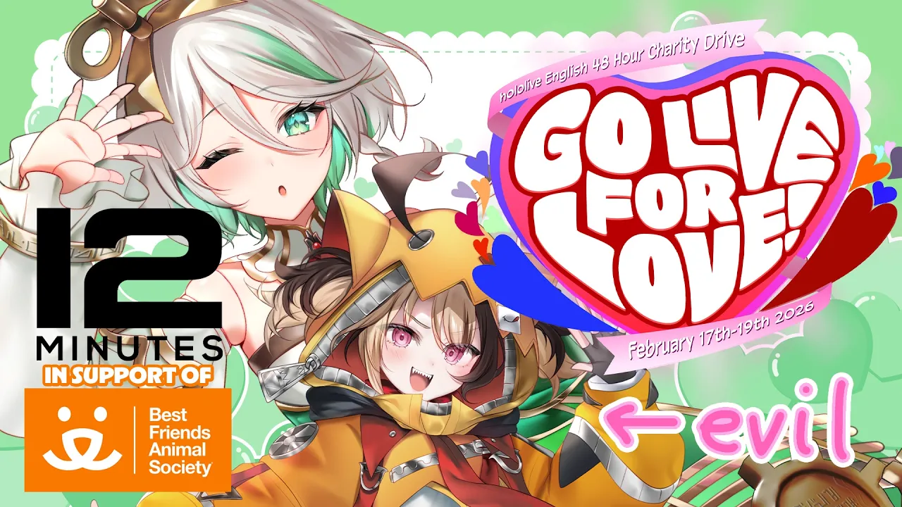 FORCING EVIL GREMLIN TO PLAY EVIL GAME【GO LIVE FOR LOVE】CCGG off-collab!