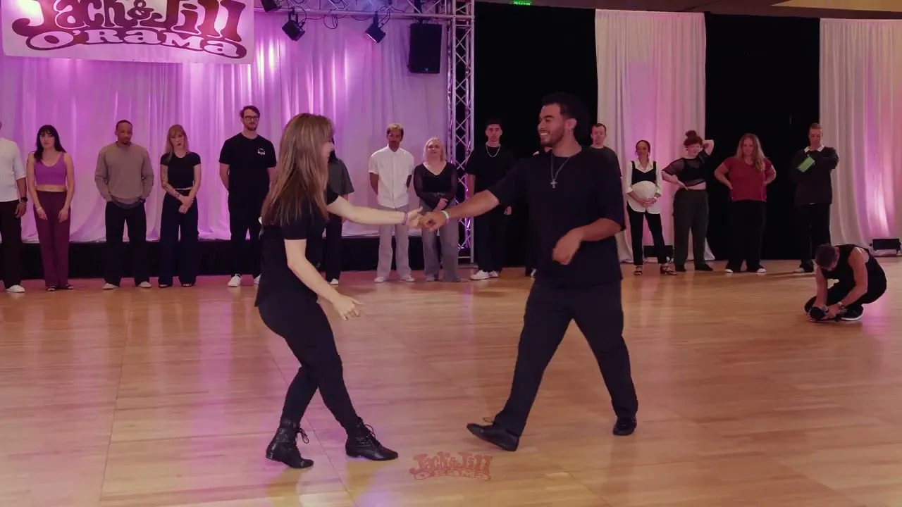 Mia Primavera and Juan Aguirre - 2nd place Role Reversal Jack&Jill Finals - Jack&Jill O'Rama 2025