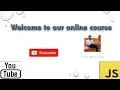 in JavaScript basic tutorial