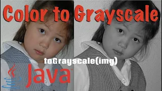 Java Color Image to Grayscale BufferedImage Image Filters