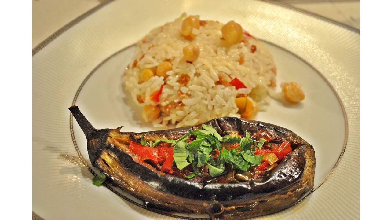 Eggplant Stuffed  With Minced Meat Recipe Stuffed eggplants