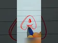 bubble letter A