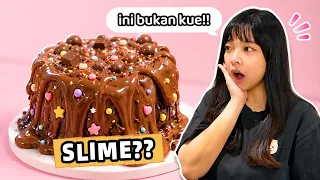 BIKIN KUE DARI SLIME??