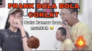 Download PRANK BOTAK KASIH BOLA BOLA COKLAT 😱 | KARMA KAMAR BAU MUNTAH MP3