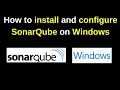 How to install and Configure SonarQube on Windows 11 and SonarQube as Windows Service 2024 update