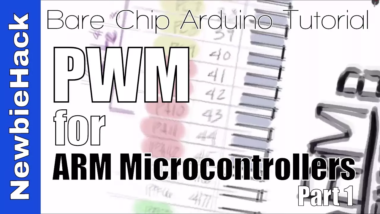 43. How to Use or Create a PWM (Pulse Width Modulation) Signal Part 1 - STM32 ARM Microcontroller