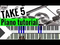 Take 5 jazz piano tutorial