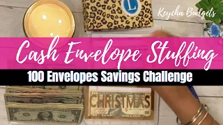 Cash Stuffing Envelopes Savings/SINKING FUNDS 2022✨100 Envelope Savings Challenge /Low Income Budget