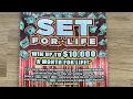 SET FOR LIFE OHIO LOTTERY WINNER