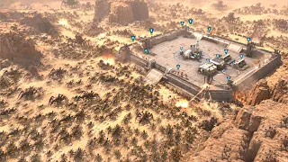 EPIC Last Stand of FORT RIDGE - Starship Troopers Terran Command