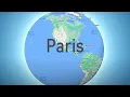 Where on the map is the capital of France - Paris