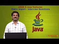 JAVA 5 New Features Static Import Interview Questions Part2 Core Java Tutorials Mr HariKrishna