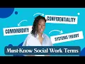 Must-Know Social Work Terms for the ASWB Exam LMSW LCSW Breakdown LCSWVIBES