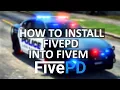 How to install Fivepd Into a Fivem server 2023 Updated LSPDFR Multiplayer mod GTA 5