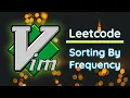 Sorting Strings By Frequency Coding With Vim