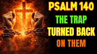 Psalm 140 - The Trap They Set Against You Now Turns Back on Them Spiritual Warfare
