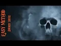 Easy method Smokey Skull Painting in Acrylic paint on Canvas TheArtSherpa