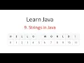 9 Strings In Java Learn Java from beginning