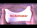 How To Make Slime With Glue Water And Salt Only Slime Without Borax Or Activator