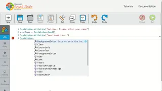 Small Basic - Tutorial 1