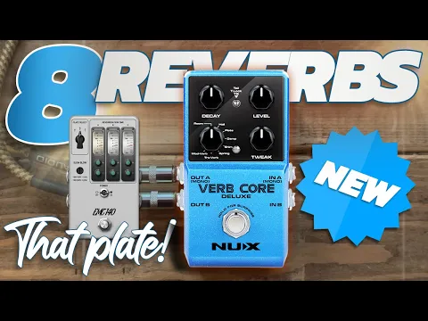 NUX Verb Core Deluxe Stereo Multi-Reverb | Delicious Audio