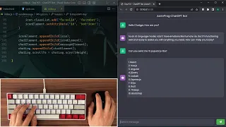 ASMR Programming - ChatGPT Bot Coding