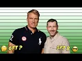 How tall is Dolph Lundgren Real Height Comparison