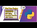 IOT blockchain Technology with Python Final Year Project in