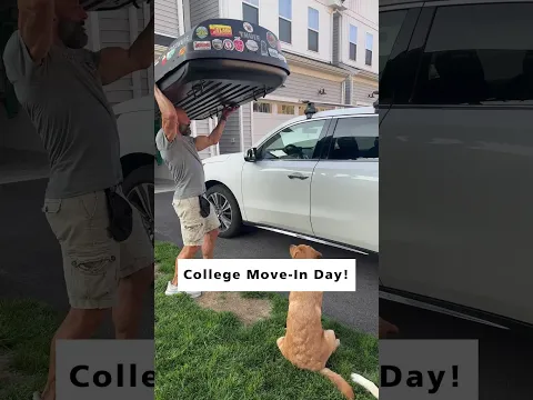 We moved my daughter Riley into college last weekend.