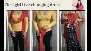 desi bhabhi removing her clothes girl changing her dress indian aunty showing how to wear bra