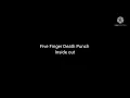 Five Finger Death Punch Inside out lyrics