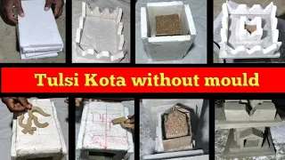 how to make tulsi kota without mould rajcementideas