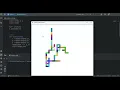 Random Walk in Python Turtle GUI