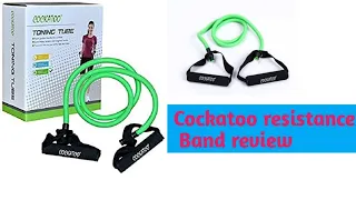cockatoo hard toning resistance tube hindi review home exercise equipment using from 2 year