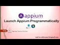 Start and Stop Appium Server Programmatically in Java using AppiumServiceBuilder