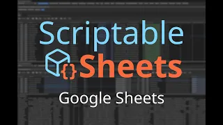Scriptable Sheets Google Sheets